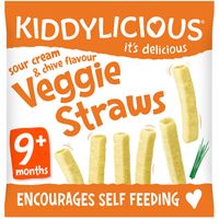 Kiddylicious Veggie Straws - Sour Cream & Chive